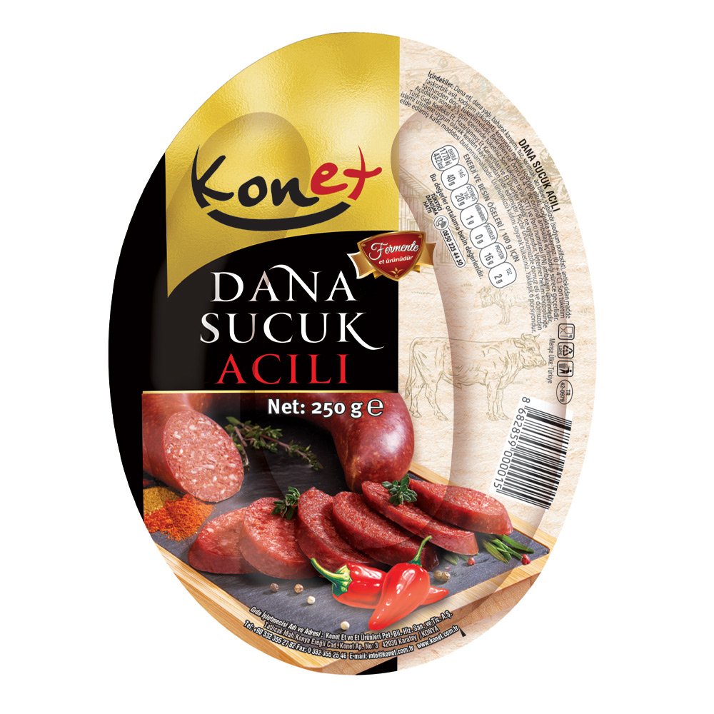 Dana Sucuk Acılı 250 g