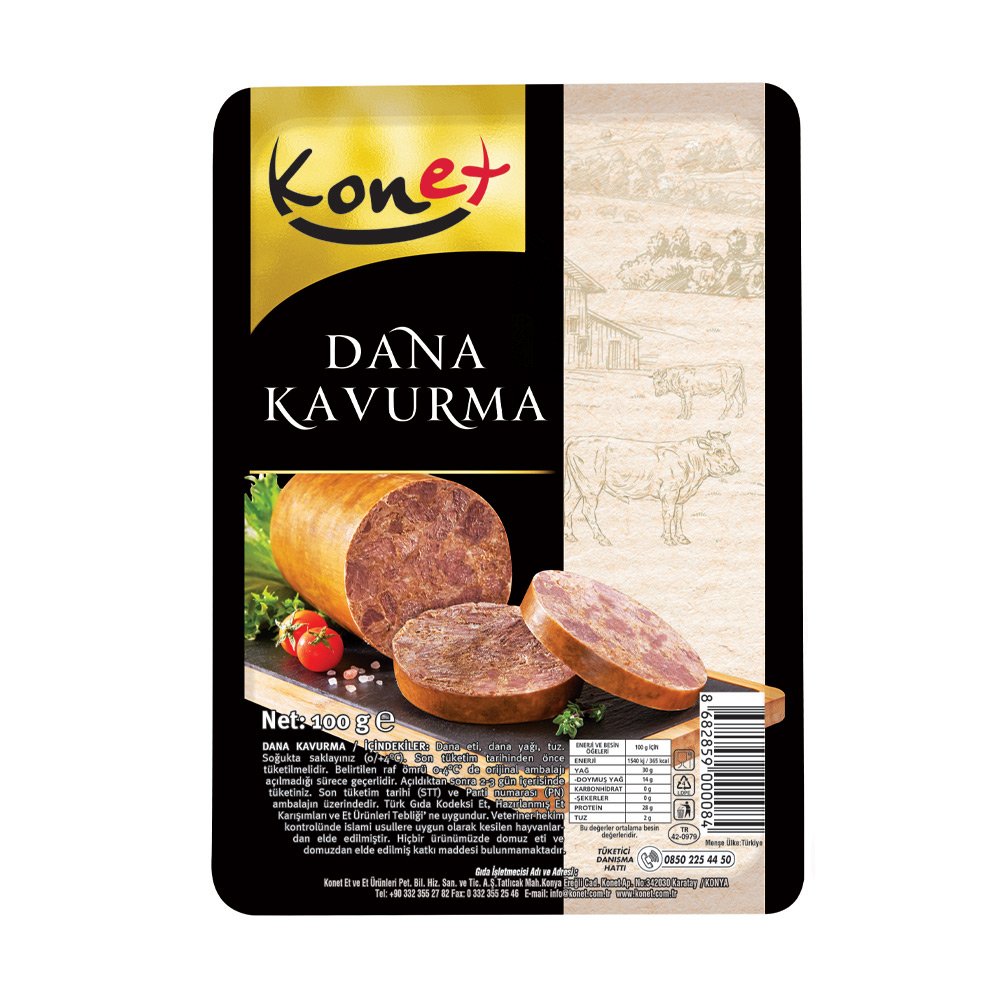 Dana Kavurma Dilimli 100 g