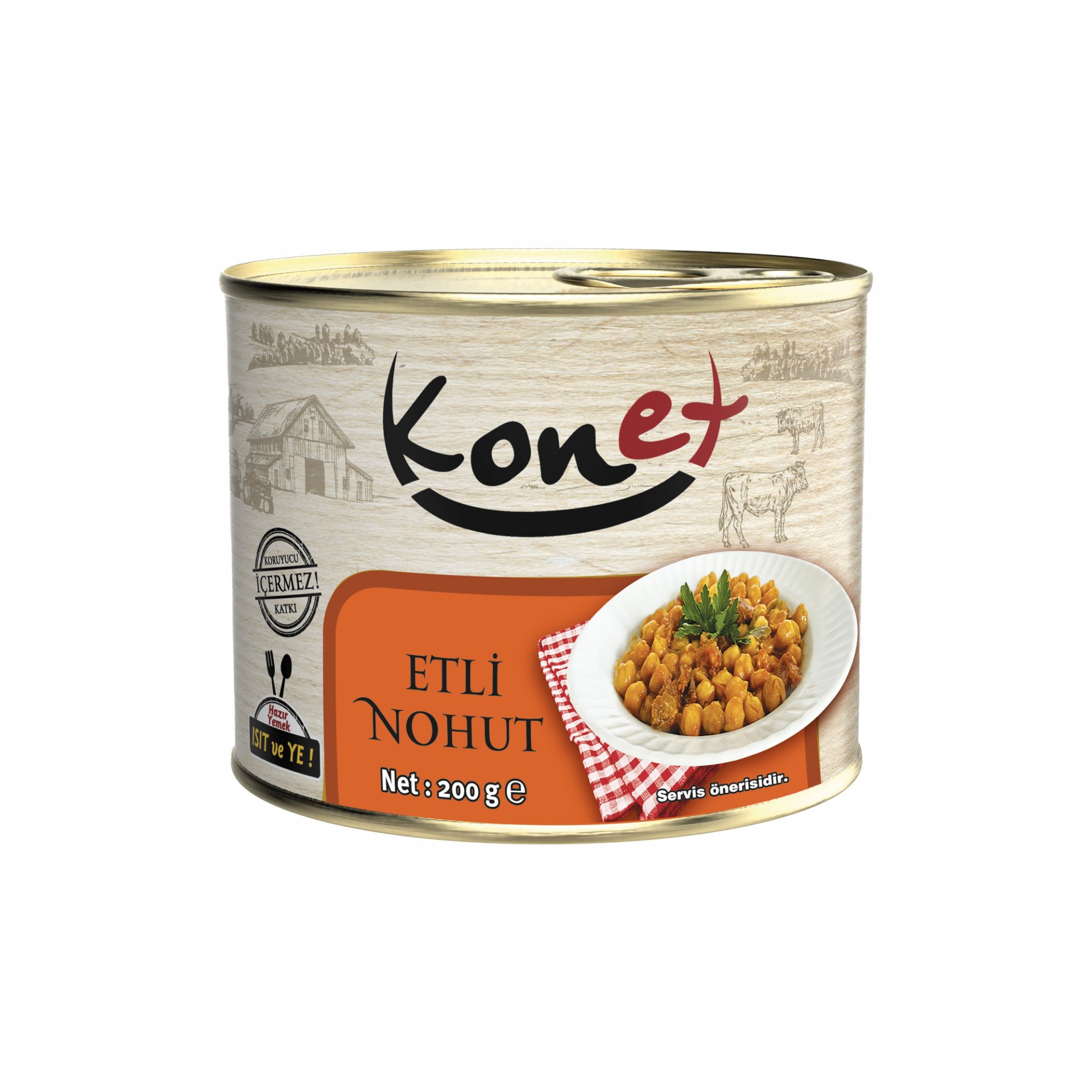 Etli Nohut Konserve 200 g