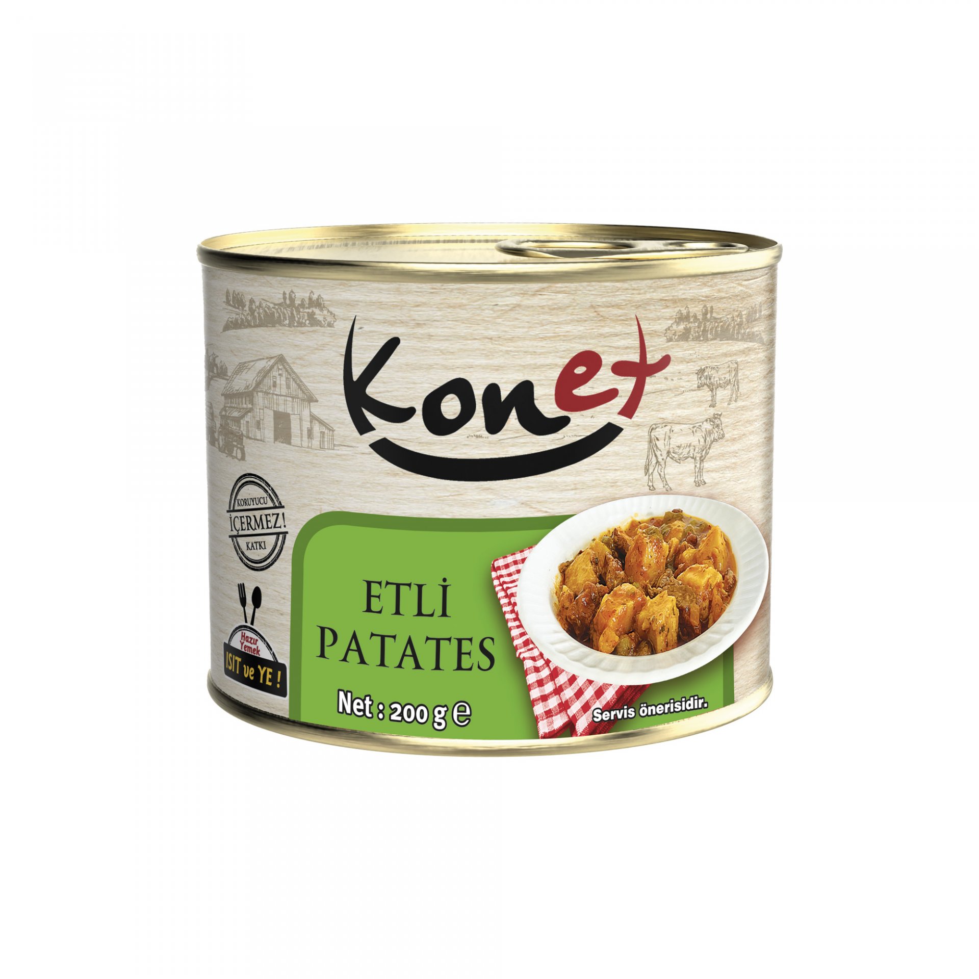 Etli Patates Konserve 200 g