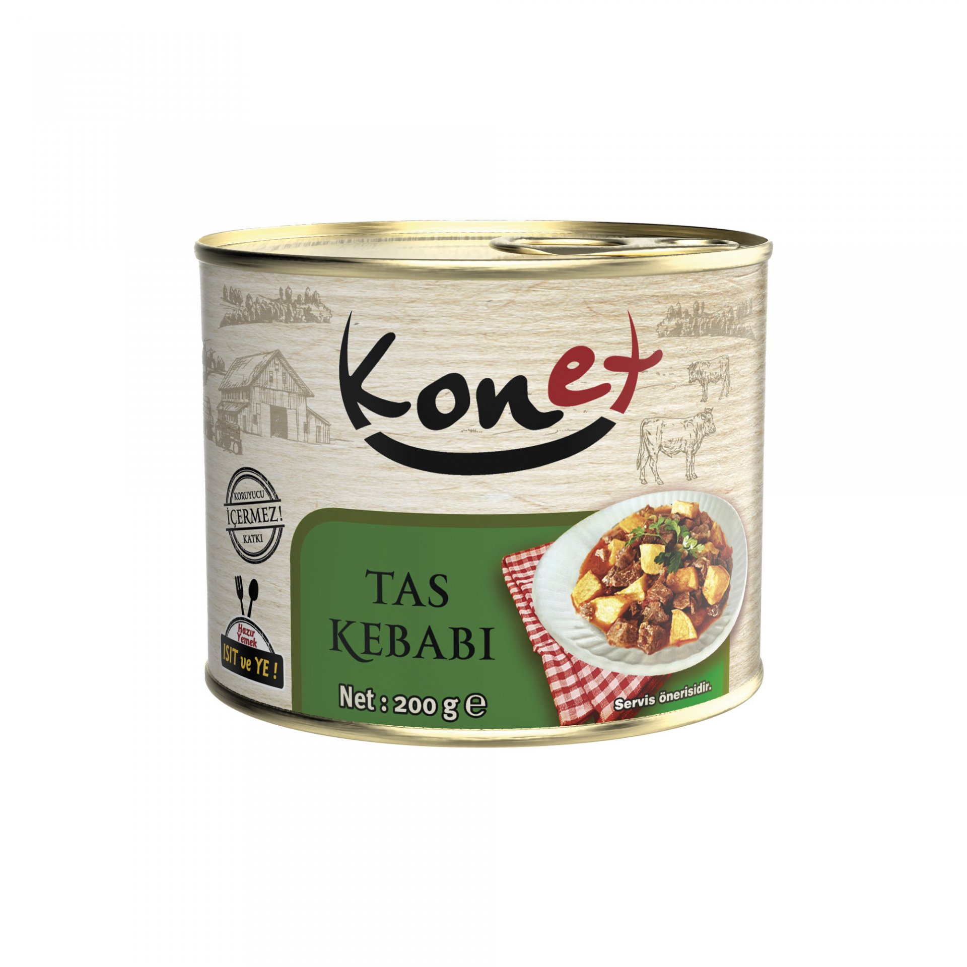 Tas Kebab Canned 200 g